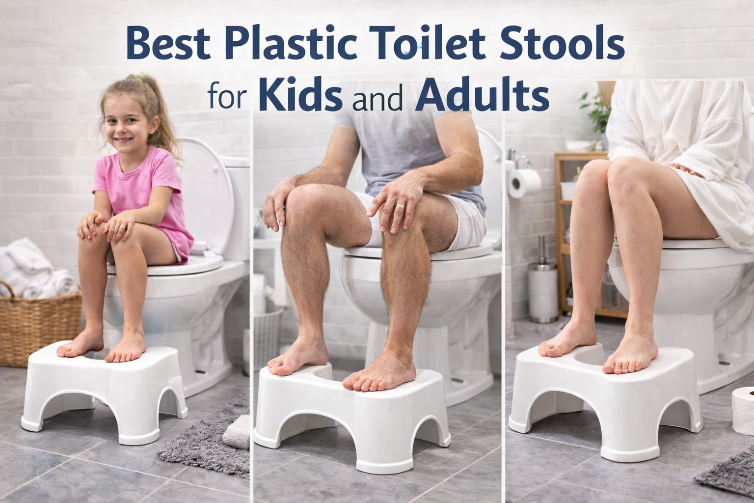 Best Plastic Toilet Stools for Kids and Adults