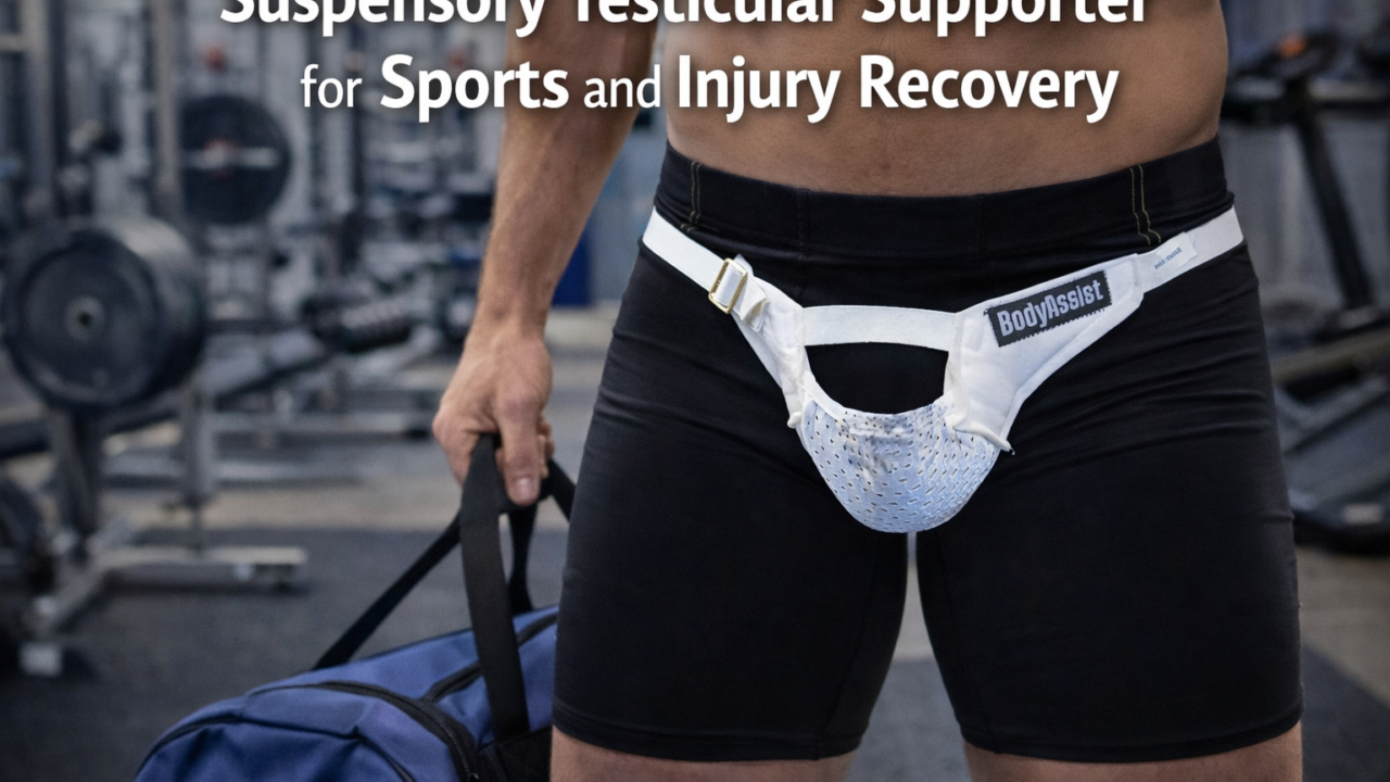 Suspensory Testicular Supporter for Sports and Injury Recovery