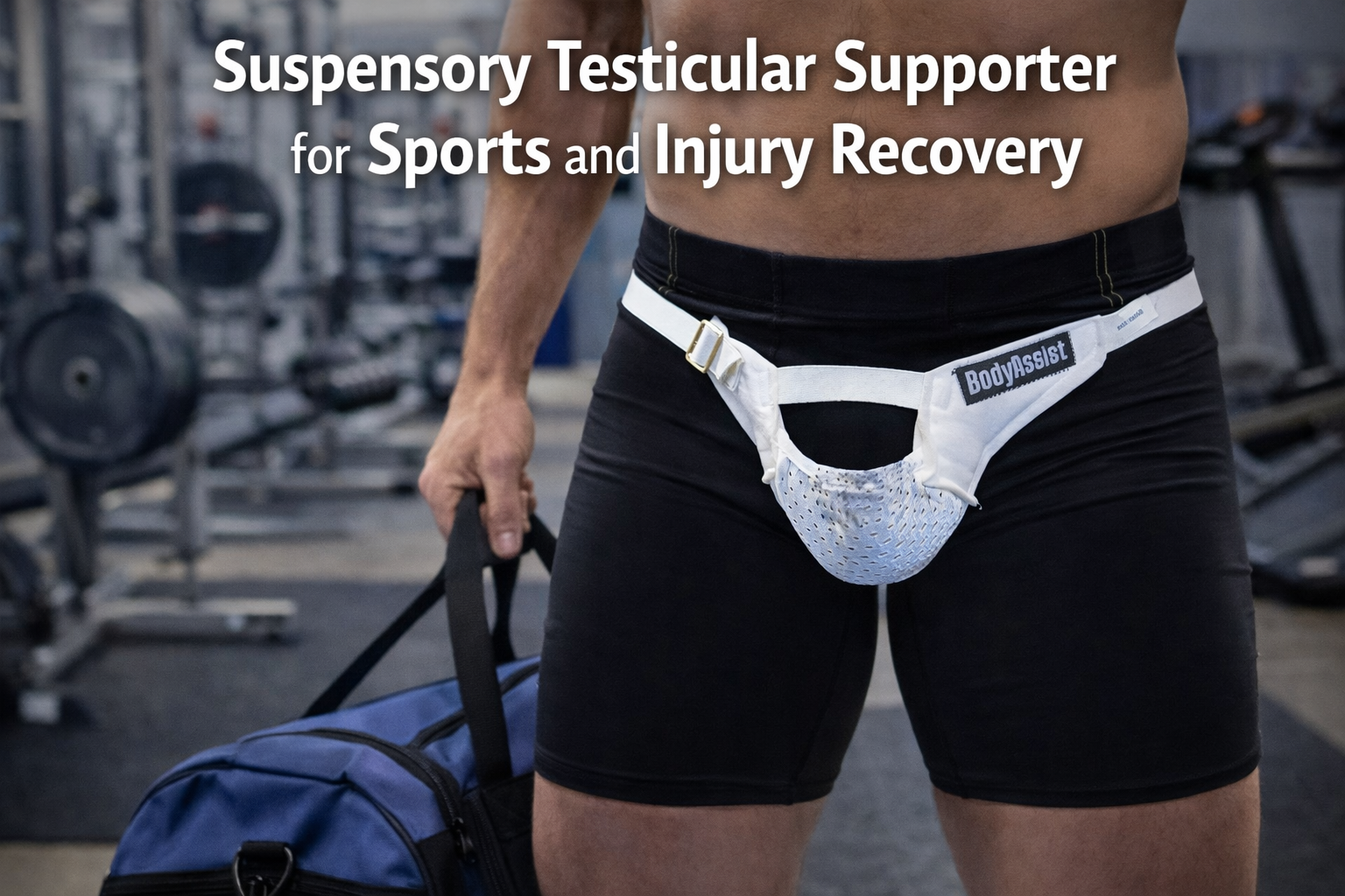 Suspensory Testicular Supporter for Sports and Injury Recovery