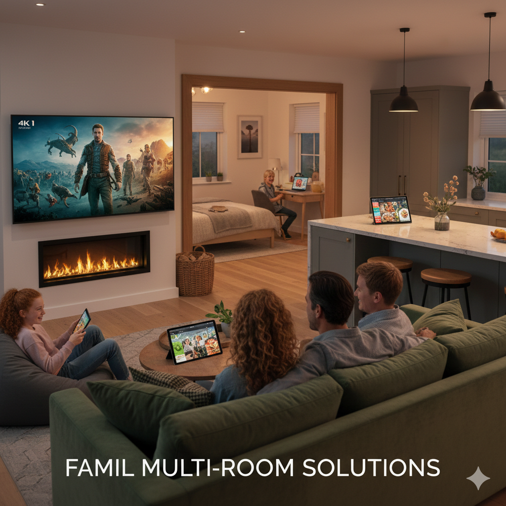 Multi-Room Streaming: The Ultimate Guide to Family IPTV Solutions in Ireland (2026)