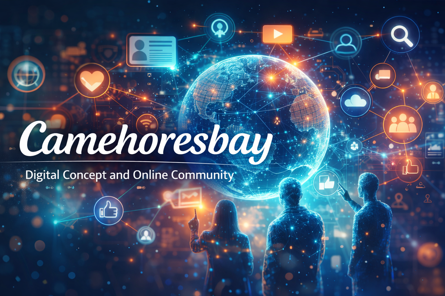 Camehoresbay Digital Network Concept